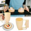 Cevemin New Hand Meatball Maker Hand Batter Rice-meat Dumplings Maker Cake Cream Dispenser Measuring Cup Baking Tools