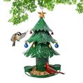 Zynic Bird Feeders Bird Feeder Christmas Tree Bird Feeders For Outdoor Metals Bird Feeder Hanging Outdoors Garden Merry Christmas Decorations Home & Garden