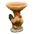 Resin Birdbath Polyresin Antique Garden Bird Bath For Home Garden Yard