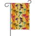 Hidove Seasonal Holiday Garden Yard Flag Banner 12 x 18 inches Decorative Flag for Home Indoor Outdoor Decor Colorful Tropical Coconut Palm Trees