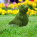 Zynic Sculptures & Statues Decorative Peeing Dog Topiary Green Simulation Flocking Puppy Ornament Home & Garden