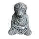 Yutnsbel Dog Buddha Meditation Dog Statue Garden Outdoor Sculpture Ornament Garden Decoration Meditation Dog Resin Ornament Gardening Meditation Crafts Meditation Sitting Dog Garden Ornamen