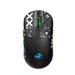 DGOO 2.4GHz Bluetooth Wireless Mouse Gaming Mouse 3 Mode RGB Backlight Wireless Optical USB Gaming Mouse 3600DPI Rechargeable Mute Mice