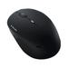 Wireless Mouse with Nano USB Receiver - Noiseless 2.4G Wireless Mouse Portable Optical Mouse (Rechargeable Version Black)