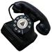 Elegant Elegance House Decorations for Home Resin Rotary Dialing Telephone Vintage Household Desktop