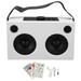 Bluetooth Speaker Multifunction HiFi Stereo BT 5.0 Wood Retro Wireless Speaker for Home Party Office