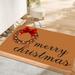 Jacenvly Christmas Door Mats Front And Rear Door Mats Merry Christmas Door Mats Welcome Door Mats Interesting Christmas Tree Mats Suitable For Entrances Courty Door Mat Outside Entrance