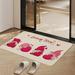 Valentines Day Door Mat Valentine Hearts Gnomes Indoor Outdoor Non-Slip Valentine Doormat Entryway Front Porch Valentine s Day Welcome Mat for Entrance Decor(15.7*23.6) Door Mat Outside Entrance