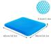 Aufmer Gel Seat Cushionâ”‚Car Or Office Chair Seat Cushionâ”‚for Pressure Relief Painâ”‚with Non-Slip Coverâ”‚Thickened Double Honeycomb Breathable Designâ”‚Blue Upgraded âœ¿Poor Things