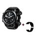 BELLZELY Party Decorations Clearance Bluetooth Smart Watch With Earbuds Round Fitness Watch With Pedometer Calories Sleep Monitor Stress Monitor For IOS And Android