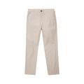 Tom Tailor regular cotton linen chino Herren caramel beige chambray, Gr. 32-34, Männlich Hosen