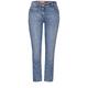 Cecil Style NOS Scarlett Light Blue Damen light blue washed, Gr. 32-26, CECIL 7 8 Casual Fit Jeans, Verkürzte Jeanshose, Mid Waist mit Slim Legs, Dekorativer Nahtverlauf an den Taschen, Hellblaue Waschung,