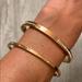 Michael Kors Jewelry | Michael Kors Rose Gold Bangle Bracelet Set | Color: Gold/Pink | Size: Os