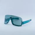 Gucci Accessories | New Gucci Gg1637s 001 Transparent Turquoise / Turquoise Green Flash Sunglasses | Color: Blue/Green | Size: 99 - 01 - 115