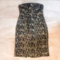 Michael Kors Dresses | Michael Kors Metallic Cheetah Print Dress. So 4 | Color: Black/Gold | Size: 4