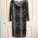 Michael Kors Dresses | New ! Michael Kors Stretch Knit Snake Print Dress | Color: Black/Gray | Size: S