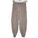 Free People Pants & Jumpsuits | Free People Pants Womens Small Tan Gray Stripe Harem Style Sweatpants Loungewear | Color: Gray/Tan | Size: S