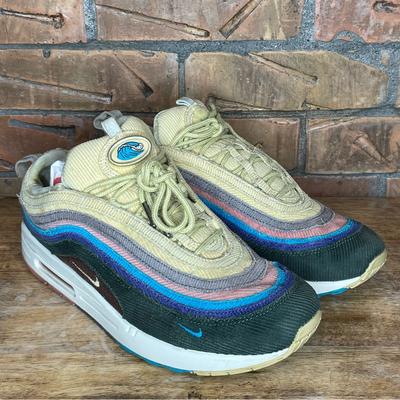 Nike Shoes | Nike Air Max 1/97 Vf Sw X Sean Wotherspoon Size 12 | Color: Blue/Tan | Size: 12