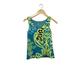Athleta Tops | Athleta Blue Damask Print Activewear Tank Top With Built-In Underwire Bra 32b | Color: Blue/Green | Size: 2