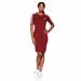 Adidas Dresses | Adidas 3 Stripes Dress In Burgundy | Color: Red | Size: L