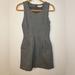 Madewell Dresses | Madewell Sleeveless Verse Dress Fit And Flare With Pockets Gray Women’s Small | Color: Gray | Size: S