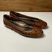 Coach Shoes | Coach Brown Leopard Print Patent Flats Women’s Size 9 | Color: Brown | Size: 9