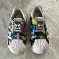 Adidas Shoes | Adidas Superstar 360 Kid's Multicolor Casual Sneakers Sz: 8 Toddler Girl | Color: Blue/White | Size: 8g