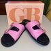 Giani Bernini Shoes | Gb Slide Sandal In Tulip Style Side-Kick | Color: Pink/Purple | Size: 10