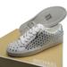 Michael Kors Shoes | Michael Kors Irving Embellished Mesh Sneaker | Color: Silver/White | Size: Various