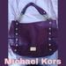 Michael Kors Bags | Michael Kors Studded Large Satchel | Color: Gold | Size: Large