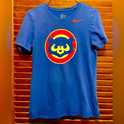 Nike Shirts & Tops | 1984 Nike Cubs Cooperstown Collection Logo Well-Loved, No Holes. Cubs Lover | Color: Blue/Red | Size: Sb