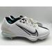 Nike Shoes | Nike Men Force Zoom Trout 7 Pro Baseball Cleats Cq7224-101 White Black 8.5 New | Color: Black/White | Size: 8.5