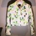 Jessica Simpson Jackets & Coats | Neon Floral Jessica Simpson Jean Jacket | Color: Blue/Green | Size: S