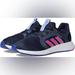 Adidas Shoes | Adidas Edge Lux Womens Lucid Fuchsia Blue Fusion Metallic New 7.5 Shoes Sneakers | Color: Blue/Pink | Size: 7.5