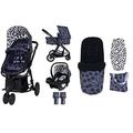 Cosatto Giggle 2 pram and Pushchair in Lunaria with Car seat Bag Footmuff and Raincover