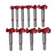 Woodworking Hole Boring 10Pcs Professional Forstner Drill Bit Set Woodworking Hole Saw Wood Cutter Alloy Steel Wood Drilling Router Bit Set