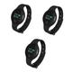 Milisten 3pcs Sport Fitness Bracelets Fitness Bracelet Smart Band The Bangles Fitness Tracker Tracking Device Sports