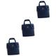 TOPBATHY 3 Pcs Oxford Cloth Insulation Bag Lunch Bag Portable Bento Bag Beverage Chiller Work Cooler Tote Bags for Work Beverage Tote Cooler Tote Bag Lunch Tote Bag Picnic Bag High Capacity