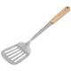 Wok Spatula Turner Stainless Steel with Wooden Handle Heavy Duty Kitchen Cooking Utensil for Chinese Wok (Color : Shovel 2, Size : 37X10X4CM)