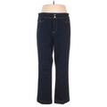 Boden Jeans - Mid/Reg Rise: Blue Bottoms - Women's Size 16