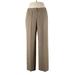 Evan Picone Dress Pants - High Rise: Brown Bottoms - Women's Size 12