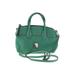 Dooney & Bourke Leather Satchel: Green Solid Bags