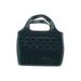 Enzo Angiolini Satchel: Green Solid Bags