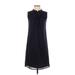 Lands' End Casual Dress - Shift: Blue Dresses - Women's Size 2