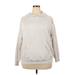 Buffalo by David Bitton Pullover Hoodie: Silver Tops - Women's Size 2X-Large