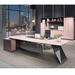 My Lux Decor 118.11" W L-Shaped Office Furniture | 29.52 H x 118.11 W x 31.49 D in | Wayfair 14:200000195#2.8m-right