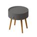 Wrought Studio™ Kealoha Single Coffee Table in Gray | 18 H x 14.96 W x 14.96 D in | Wayfair B7180EE9968C483C9009DAC0CD161D7D