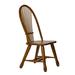 Red Barrel Studio® Macen Solid Wood Sheaf Back Side Chair Dining Chair Wood in Brown | 41 H x 18 W x 20 D in | Wayfair