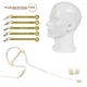 Single Earhook Headset Mikrofon Kopf getragenes Mikrofon 3 5mm 3-poliger 4-poliger XLR-Stecker