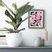 Winston Porter Rehearsal II - Single Picture Frame Print Paper, Solid Wood in Black/Green/Pink | 20 H x 16 W x 1 D in | Wayfair